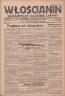 Włościanin: wielkopolski dziennik ludowy: pierwszy organ codzienny Polskiego Stronnictwa Ludowego 1927.11.29 R.9 Nr274