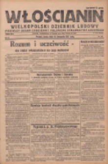 Włościanin: wielkopolski dziennik ludowy: pierwszy organ codzienny Polskiego Stronnictwa Ludowego 1927.11.30 R.9 Nr275