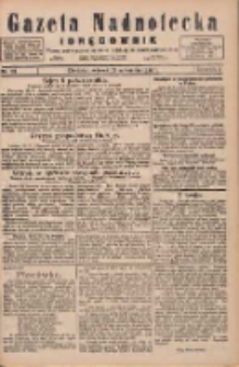 Gazeta Nadnotecka i Orędownik: pismo poświęcone sprawie polskiej na ziemi nadnoteckiej 1925.09.22 R.5 Nr218