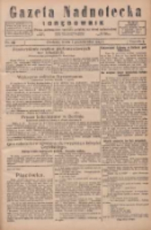 Gazeta Nadnotecka i Orędownik: pismo poświęcone sprawie polskiej na ziemi nadnoteckiej 1925.10.07 R.5 Nr231