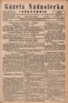 Gazeta Nadnotecka i Orędownik: pismo poświęcone sprawie polskiej na ziemi nadnoteckiej 1925.11.05 R.5 Nr256