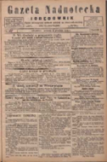 Gazeta Nadnotecka i Orędownik: pismo poświęcone sprawie polskiej na ziemi nadnoteckiej 1925.12.15 R.5 Nr289