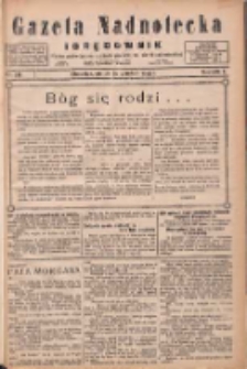 Gazeta Nadnotecka i Orędownik: pismo poświęcone sprawie polskiej na ziemi nadnoteckiej 1925.12.25 R.5 Nr298