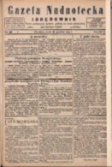 Gazeta Nadnotecka i Orędownik: pismo poświęcone sprawie polskiej na ziemi nadnoteckiej 1925.12.30 R.5 Nr300