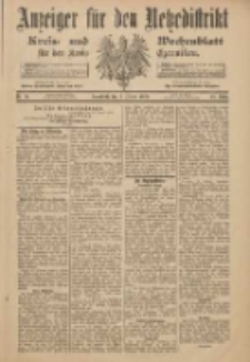 Anzeiger f&uuml;r den Netzedistrikt Kreis- und Wochenblatt f&uuml;r den Kreis Czarnikau 1900.02.03 Jg.48 Nr14