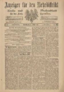 Anzeiger für den Netzedistrikt Kreis- und Wochenblatt für den Kreis Czarnikau 1900.02.15 Jg.48 Nr19