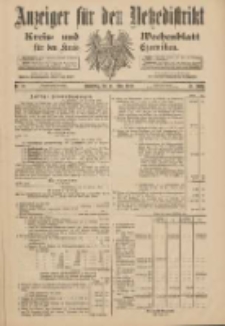 Anzeiger für den Netzedistrikt Kreis- und Wochenblatt für den Kreis Czarnikau 1900.03.15 Jg.48 Nr31