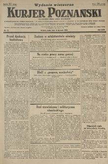 Kurier Poznański 1931.01.09 R.26 nr 12