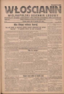 Włościanin: wielkopolski dziennik ludowy: pierwszy organ codzienny Polskiego Stronnictwa Ludowego 1927.12.23 R.9 Nr294