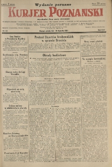 Kurier Poznański 1931.01.10 R.26 nr 13