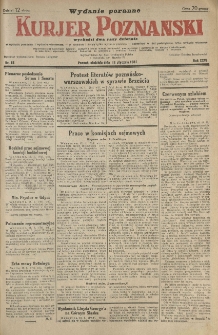 Kurier Poznański 1931.01.11 R.26 nr 15