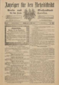 Anzeiger f&uuml;r den Netzedistrikt Kreis- und Wochenblatt f&uuml;r den Kreis Czarnikau 1900.03.27 Jg.48 Nr36