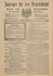 Anzeiger für den Netzedistrikt Kreis- und Wochenblatt für den Kreis Czarnikau 1900.03.27 Jg.48 Nr36