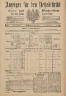 Anzeiger für den Netzedistrikt Kreis- und Wochenblatt für den Kreis Czarnikau 1900.04.03 Jg.48 Nr39