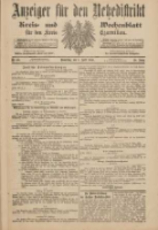 Anzeiger f&uuml;r den Netzedistrikt Kreis- und Wochenblatt f&uuml;r den Kreis Czarnikau 1900.04.05 Jg.48 Nr40
