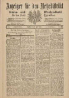 Anzeiger f&uuml;r den Netzedistrikt Kreis- und Wochenblatt f&uuml;r den Kreis Czarnikau 1900.04.07 Jg.48 Nr41