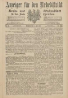 Anzeiger f&uuml;r den Netzedistrikt Kreis- und Wochenblatt f&uuml;r den Kreis Czarnikau 1900.04.28 Jg.48 Nr49