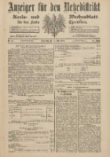 Anzeiger für den Netzedistrikt Kreis- und Wochenblatt für den Kreis Czarnikau 1900.05.10 Jg.48 Nr54