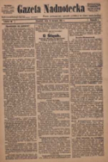 Gazeta Nadnotecka: pismo poświęcone sprawie polskiej na ziemi nadnoteckiej 1921.08.12 R.1 Nr63
