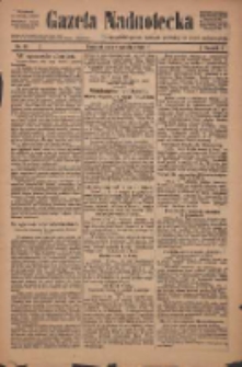 Gazeta Nadnotecka: pismo poświęcone sprawie polskiej na ziemi nadnoteckiej 1921.09.06 R.1 Nr70