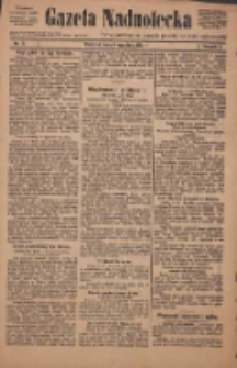 Gazeta Nadnotecka: pismo poświęcone sprawie polskiej na ziemi nadnoteckiej 1921.09.09 R.1 Nr71