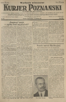 Kurier Poznański 1931.01.15 R.26 nr 22