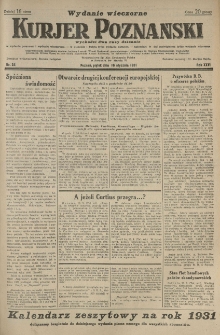 Kurier Poznański 1931.01.16 R.26 nr 24