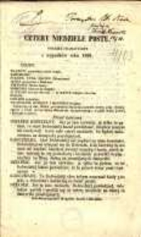 Cztery Niedziele Postu : obrazek dramatyczny z wypadk&oacute;w roku 1861.