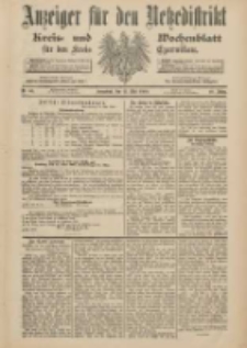 Anzeiger f&uuml;r den Netzedistrikt Kreis- und Wochenblatt f&uuml;r den Kreis Czarnikau 1900.05.12 Jg.48 Nr55