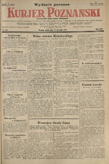 Kurier Poznański 1931.01.17 R.26 nr 25
