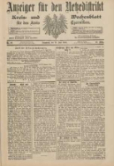 Anzeiger für den Netzedistrikt Kreis- und Wochenblatt für den Kreis Czarnikau 1900.06.16 Jg.48 Nr68