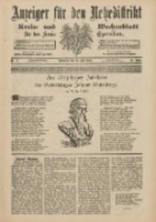 Anzeiger für den Netzedistrikt Kreis- und Wochenblatt für den Kreis Czarnikau 1900.06.23 Jg.48 Nr71