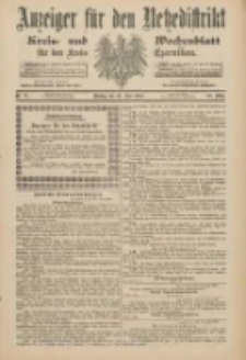 Anzeiger für den Netzedistrikt Kreis- und Wochenblatt für den Kreis Czarnikau 1900.06.26 Jg.48 Nr72