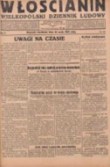 Włościanin: wielkopolski dziennik ludowy 1928.05.20 R.10 Nr115