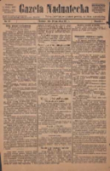 Gazeta Nadnotecka: pismo poświęcone sprawie polskiej na ziemi nadnoteckiej 1921.09.20 R.1 Nr74