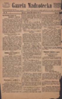 Gazeta Nadnotecka: pismo poświęcone sprawie polskiej na ziemi nadnoteckiej 1921.09.27 R.1 Nr76