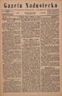 Gazeta Nadnotecka: pismo poświęcone sprawie polskiej na ziemi nadnoteckiej 1922.04.21 R.2 Nr45