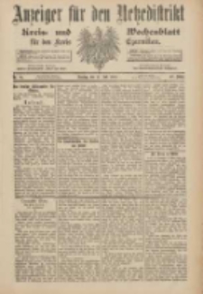 Anzeiger für den Netzedistrikt Kreis- und Wochenblatt für den Kreis Czarnikau 1900.07.17 Jg.48 Nr81