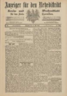 Anzeiger f&uuml;r den Netzedistrikt Kreis- und Wochenblatt f&uuml;r den Kreis Czarnikau 1900.07.28 Jg.48 Nr86