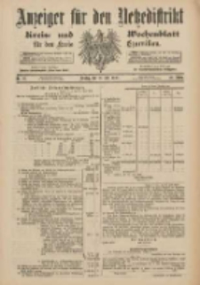 Anzeiger f&uuml;r den Netzedistrikt Kreis- und Wochenblatt f&uuml;r den Kreis Czarnikau 1900.07.31 Jg.48 Nr87