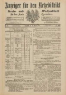 Anzeiger für den Netzedistrikt Kreis- und Wochenblatt für den Kreis Czarnikau 1900.08.18 Jg.48 Nr95