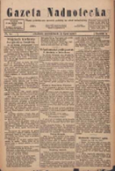 Gazeta Nadnotecka: pismo poświęcone sprawie polskiej na ziemi nadnoteckiej 1922.07.17 R.2 Nr80