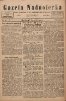 Gazeta Nadnotecka: pismo poświęcone sprawie polskiej na ziemi nadnoteckiej 1922.07.21 R.2 Nr82
