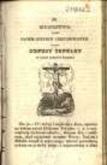 Modlitwa przed Panem Jezusem ukrzyżowanym dająca odpust zupełny w dzień komunji świętej.