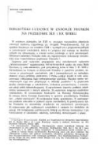 Biblioteki ludowe w zaborze pruskim na przełomie XIX i XX wieku