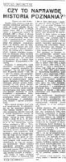 Czy to naprawdę historia Poznania