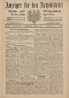 Anzeiger für den Netzedistrikt Kreis- und Wochenblatt für den Kreis Czarnikau 1900.09.06 Jg.48 Nr103