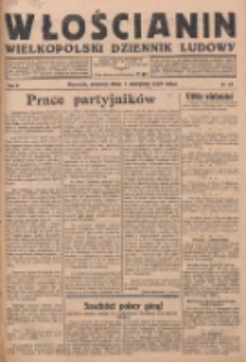 Włościanin: wielkopolski dziennik ludowy 1928.08.07 R.10 Nr179