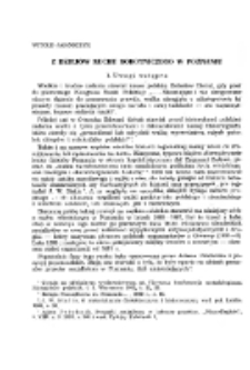 Z dziej&oacute;w ruchu robotniczego w Poznaniu