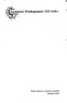 Zasłużeni Wielkopolanie XIX wieku